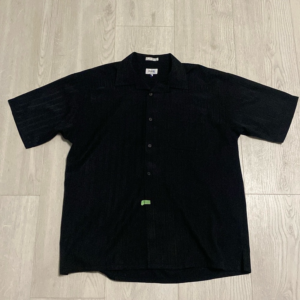 🔥BUNDLESALE Mens XL Pavo by Lastrada 100% polyester button down shirt